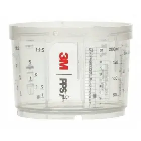 26115 3m Spray Gun Cup 6.8 Fl. Oz. Capacity Pk2