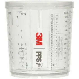 3m 26122 Spray Gun Cup 13.5 Fl. Oz. Capacity Pk2 0051131261228