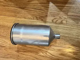 97-258 3m Gravity Aluminum Cup 1000ml Missing Lid