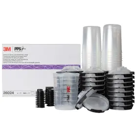 Mmm26024 3m Pps 2.0 Spray Gun Large Cup Lids And Liners Kit 26024