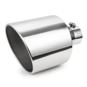Sh401015racb A-karck Exhaust Tip 4 Inch Inlet To 10 Outlet 15 Overall Length Polishing Bolt