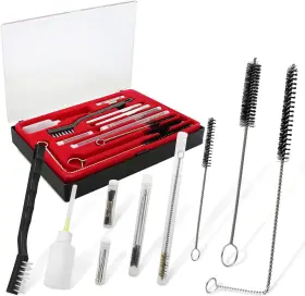 Abn 840145808426 Automotive Spray Paint Gun Cleaning Kit 22pc - Air Brush Cleaner Supplies