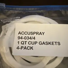 94-034 Accuspray 94-034/4 Cup Gaskets