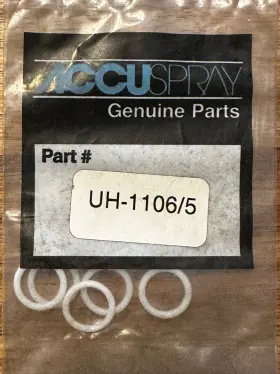 Uh-1106 Accuspray Genuine Parts Uh-1106/5 5 O-rings O Ring New Free Shipping