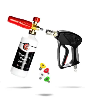 Adams Polishes 859403007280 Standard Foam Cannon And Snub Nose Combo - Soap Sprayer For Car Was