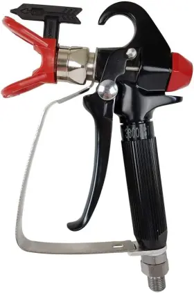 818c-4 Aeropro 818c Airless Paint Spray Gun High Pressure 3600 Black Red Silver