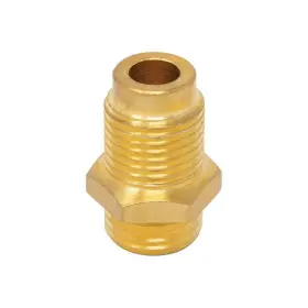 122-53 Aes Industries Spray Gun Cup Adaptor For Import Guns And Paint Cups M16 X 1.5 Thread
