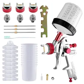 Bl102-h Aflybltol Paint Sprayer With Mixing Quick Cup Hvlp Spray Gun Kit Contain 1