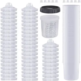 Bl108  Aflybltol Disposable Paint Sprayer Mixing Cup For Automotive Gun Hvlp Spray