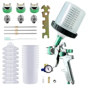 Bla05g Aflybltol Paint Sprayer With Mixing Quick Cup Hvlp Spray Gun Kit Contain 1