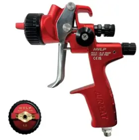 6905 Aircat 45 1.6mm Hvlp Gravity Feed Spray Gun