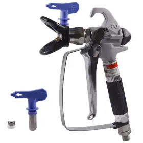 Sjg-9876567 Airless Sjg Paint Spray Gun Sprayer High Pressure 3600 Psi With Black Nozzle Hold