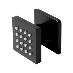Ab3820-bm Alfi Brand Body Sprayer Shower Jet 2 Inch 1-spray Wall Mounted Brass In Black Matte