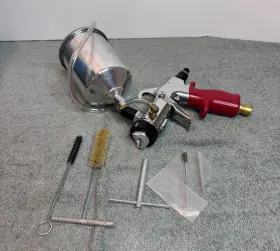 22512 American Turbine Hvlp 225 Series Gravity Spray Gun 1.2 - 20oz Cup