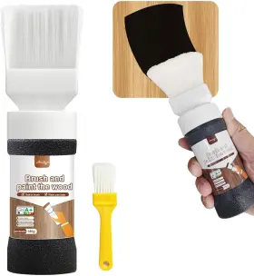 Anirun 313023629609 Black Paint Touch-up For Furniture Cabinets Wood Metal No Sanding Fa Anirun 313023629609 Black Paint Touch-up For Furniture Cabinets Wood Metal No Sanding Fa