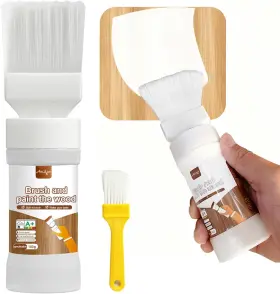 Anirun 762191940939 All-in-one Paint White Touch-up For Furniture Cabinets Wood Metal No S