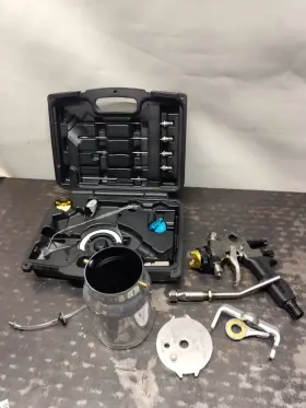 A5610 Apollo Bleeder Hvlp Or Compressor Spray Gun With Teflon Quart Cup - New