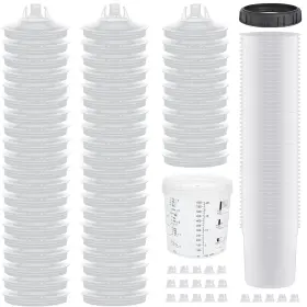 Artipoly 680306174966 Disposable Paint Sprayer Mixing Cup For Automotive Guncompatible With Or