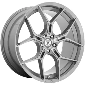 Abl37-22055240tb Asanti Black Ab37 22x10.5 5x120 Titan Brush 40mm -