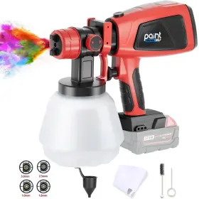 Mwq-01 Asilpfl 2024 New Upgrade Cordless Paint Sprayer For Milwaukee M18 18v Battery Spray P
