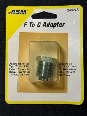 248248 Asm Uni-tip F To G Adapter