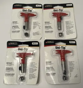 69-211 Asm Asm/graco Uni-tip Reversible Spray Tip Compatible With Graco - 4 Tips