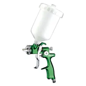 Astro Pneumatic Tool 745227014163 Europro 1.7 Mm Forged Hvlp Gravity Feed Spray Gun W 600 Ml Plastic Cup