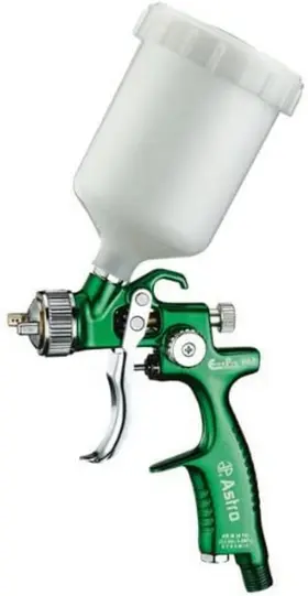 Astro Pneumatic Tool Company 445016925948 Eurohvt12 Europro Forged Hvlp Touch Up Gun With 1.2mm Spray Nozzle And Cup