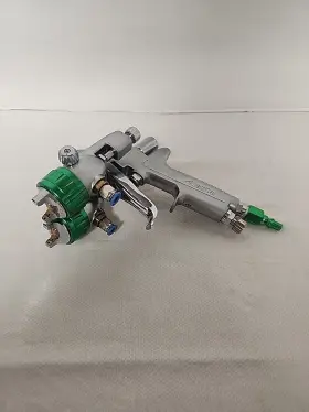 L-898 Auarita Pt-29 Double Head Hvlp Air Spray Gun 1.3 Paint Sprayer New Open Box