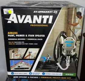 70816 Avanti Airless Paint Primer And Stain Sprayer Kit