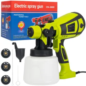 Sg001 Avsty Sg001&002 Electric Paint Spray Gun - High Power 850w Hvlp Sprayer Green