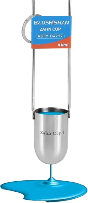 Baoshishan 013045063187 No.1 Zahn Cup Viscosity #1 Dip Type 44ml Stainless Steel Viscometer Flow