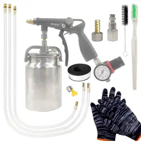 Do-15 Baozizi Truck Bed Liner Spray Gun Kit - Undercoating Rust Proofing 33.82oz Cup
