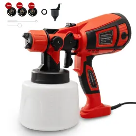 Yda0384495562676-02 Bentohkle 1400ml Electric Paint Sprayer Spray Gun Handheld Painting Tool With 3 Nozzles