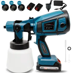 Yda06569593-02 Bentohkle High Pressure Cordless Paint Sprayer Electric Airless Spray Gun With 2 21vbattery