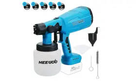 1gytdi Bfo Paint Sprayer Electric Spray Gun-200w High Power 5 Nozzle Sizes Compatible