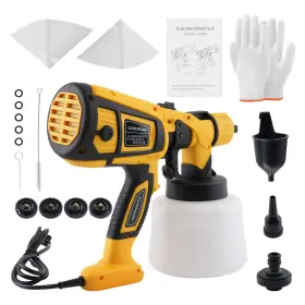 Bfo Adl1jz High Pressure Cordless Paint Sprayer Electric Hvlp Spray Gun 600-850w 1200ml