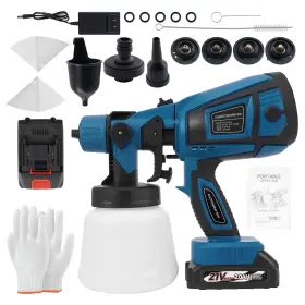 E8jwx9 Bfo Handheld Electric Paint Sprayer 200w Hvlp Spray Gun Adjustable Pattern Control E8jwx9 Bfo Handheld Electric Paint Sprayer 200w Hvlp Spray Gun Adjustable Pattern Control