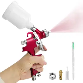 Bibabala 22418208 Air Spray Gun 600cc Capacity Paint With 1.5mm Nozzle For House Diy Paint