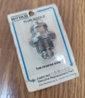 45-7601 Binks /45-7601 67 Ss Paint Spray Gun Fluid Nozzle New Old Stock