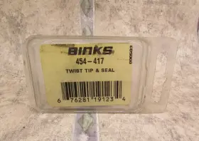 454-417 Binks 417 Spray Gun Twist Tip And Seal