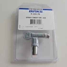 9-215-75 Binks Spray Twist Tip 215 -brand New In Package