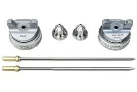 Mach-1 Binks Mach 1 Hvlp Siphon Nozzle Kit 95as 97as Air Caps Needle Fluid Tip Set