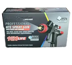 70412 Black Widow 193175497116 Professional Hte Spray Gun With Rear Fan Control #70412