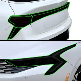 T-kk25-full-ds Bogar Tech Designs Precut For Kia K5 2025-2026 Full Headlight Taillight Tint