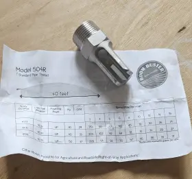 129668 Boom Buster 504r Nozzle
