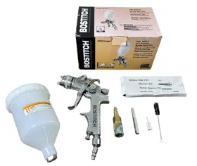 Btmt72393 Bostitch 076174723939 Hvlp High Volume Low Pressure Gravity Feed Paint Spray Gun