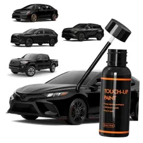 Bozan Fg083 218 Midnight Black Metallic Touch Up Paint For