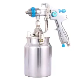 Itpq0109-48 Bpjowvil Professional Hvlp Siphon Feed Spray Gun-1000cc Non-drip Paint Cup Wi