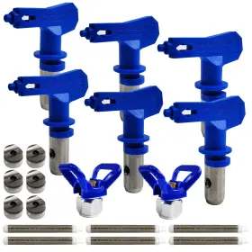 Bya033a Bqweun 14pcs Reversible Spray Paint Nozzle Tips Airless Sprayer Guns With Sp